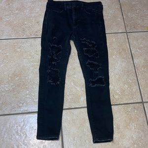 American Eagle Hi Rise Jeggings Size 10 Short